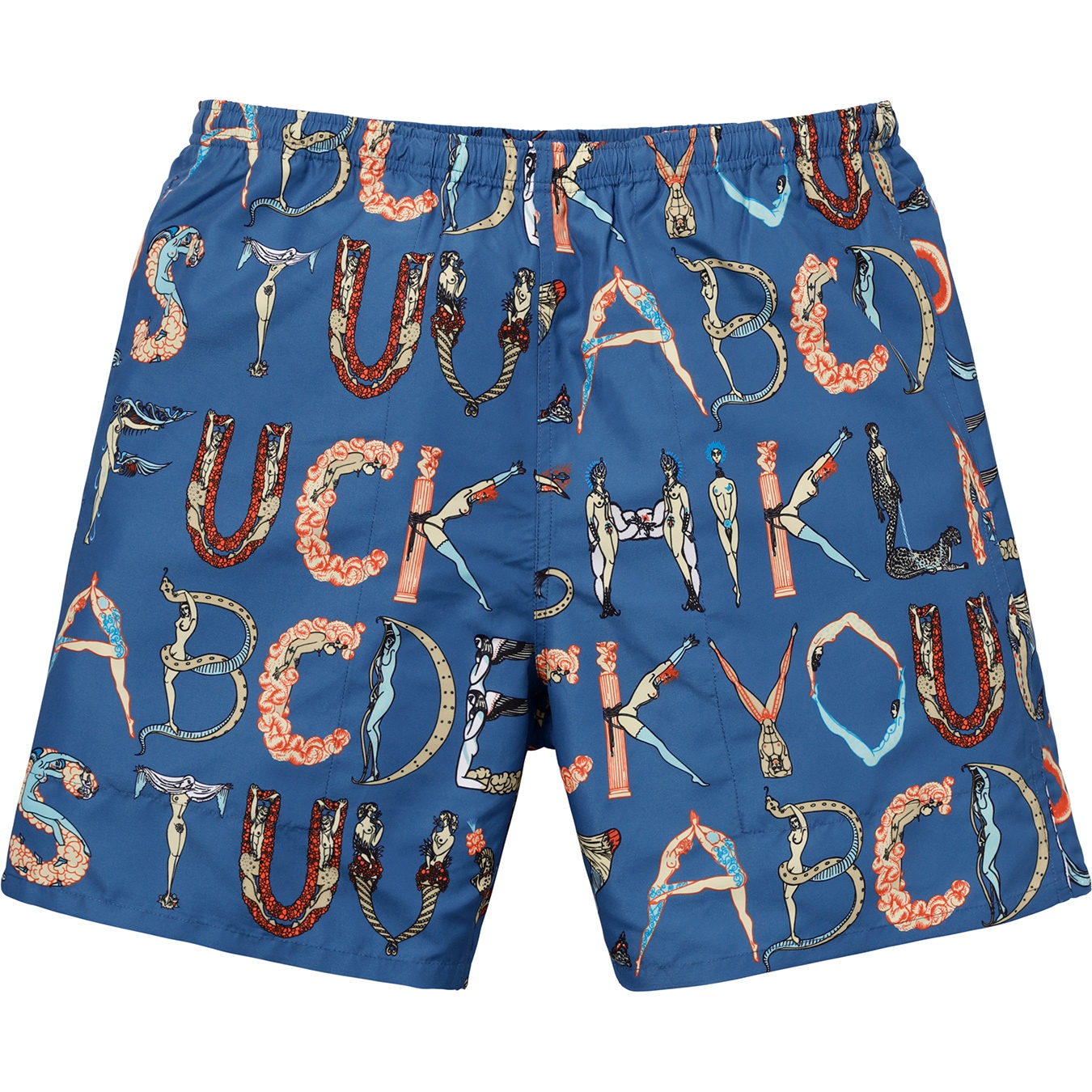 Supreme Alphabet Water Short (SS18) - $118