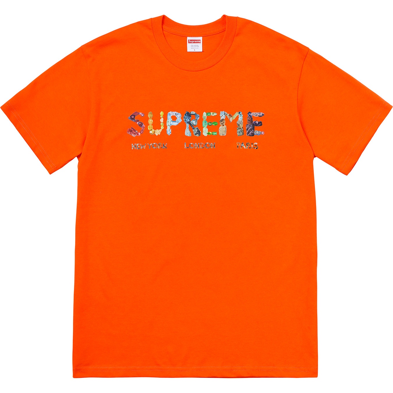 Supreme Rocks Tee (SS18) - $36