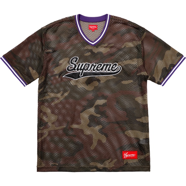 Supreme Mesh Baseball Top (SS18) - $110