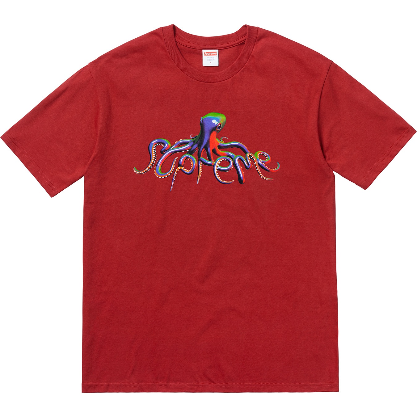 Supreme Tentacles Tee (SS18) - $36