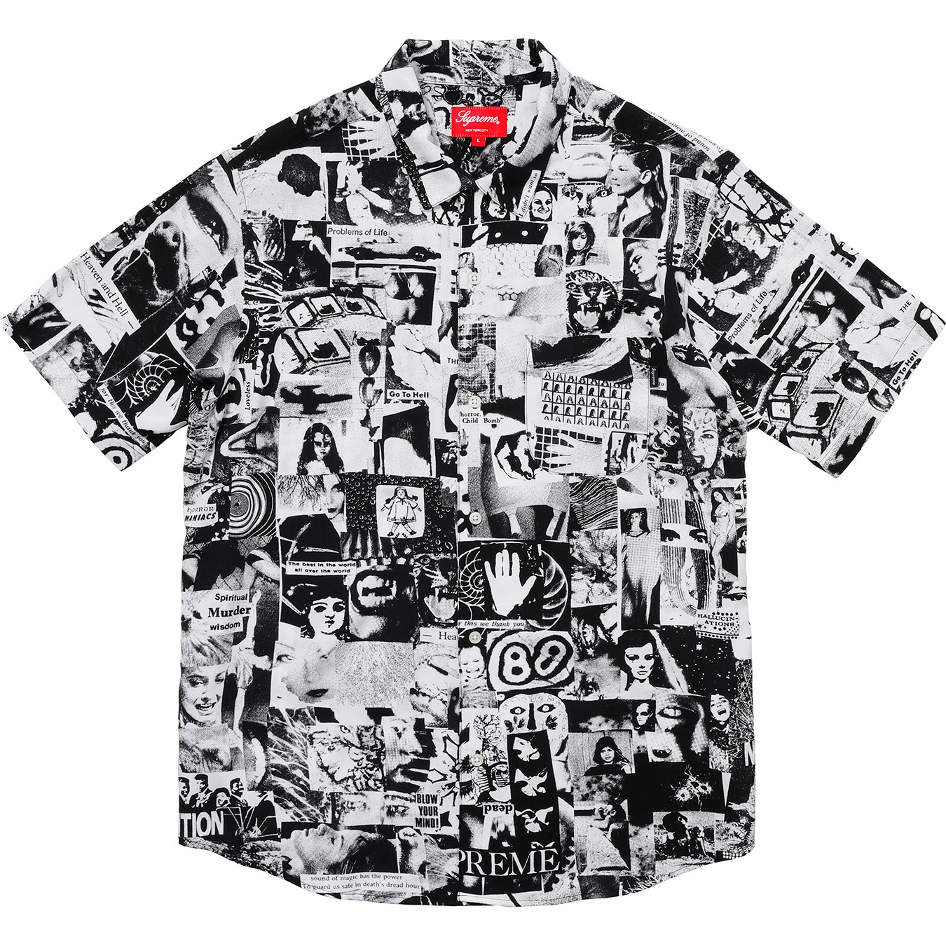 Supreme Vibrations Rayon Shirt (SS18) - $128
