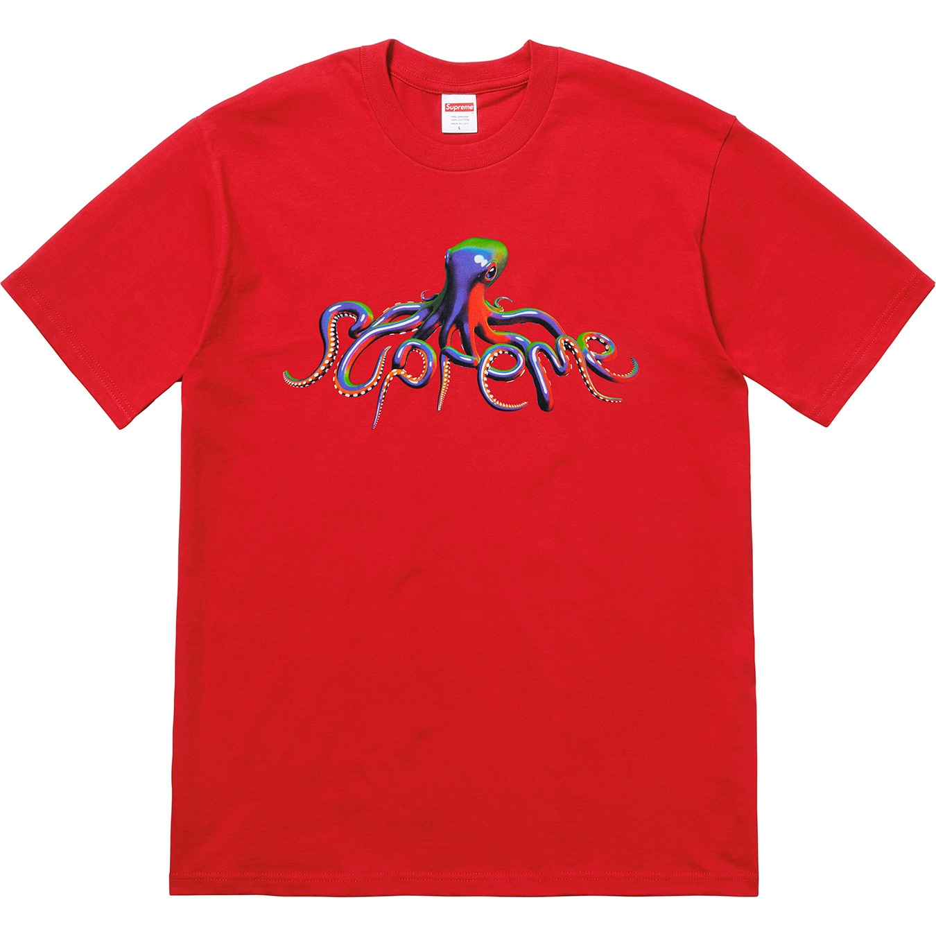 Supreme Tentacles Tee (SS18) - $36