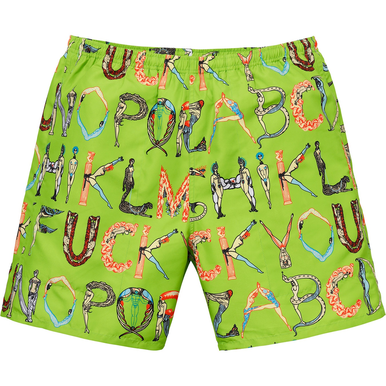 Supreme Alphabet Water Short (SS18) - $118