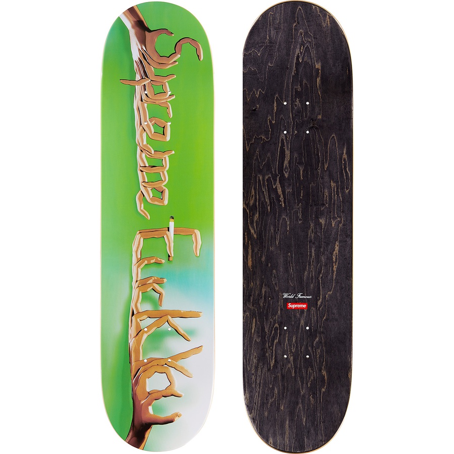 Supreme Fuck You Skateboard (FW18) - 7.875" x 32” - $49