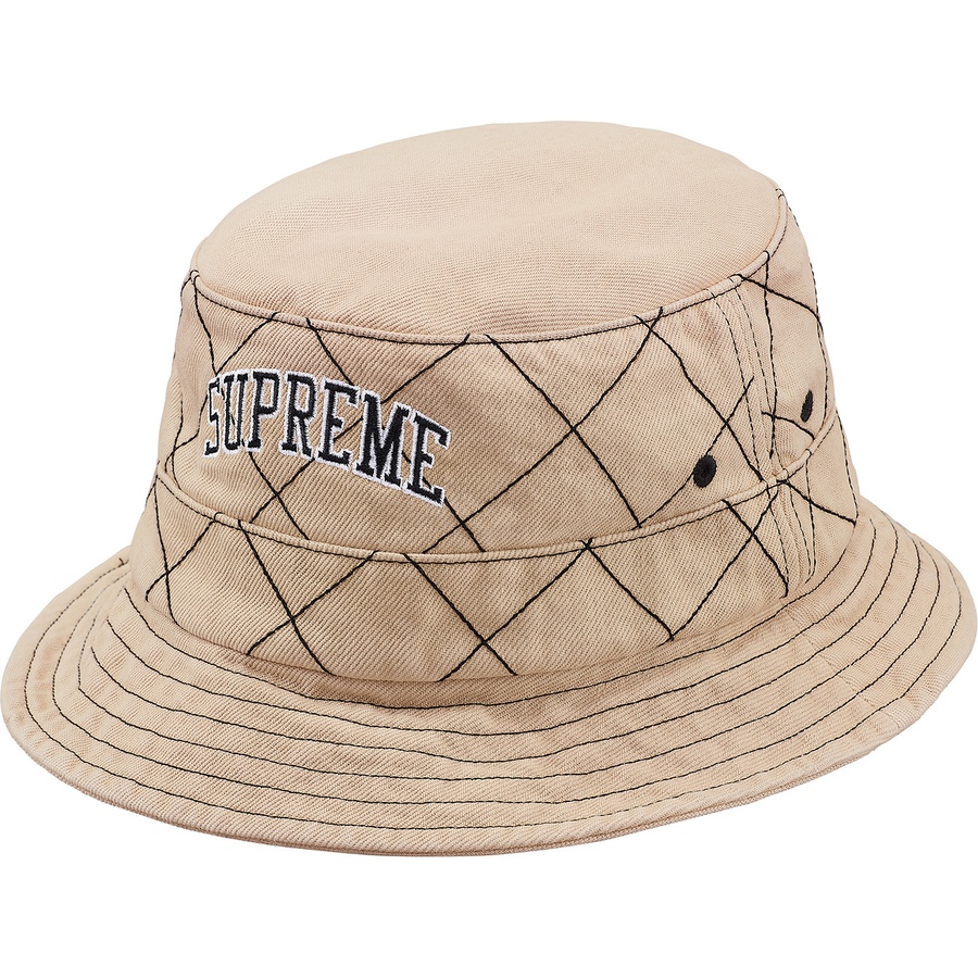 Supreme Diamond Stitch Crusher (FW18) - Beige - $60