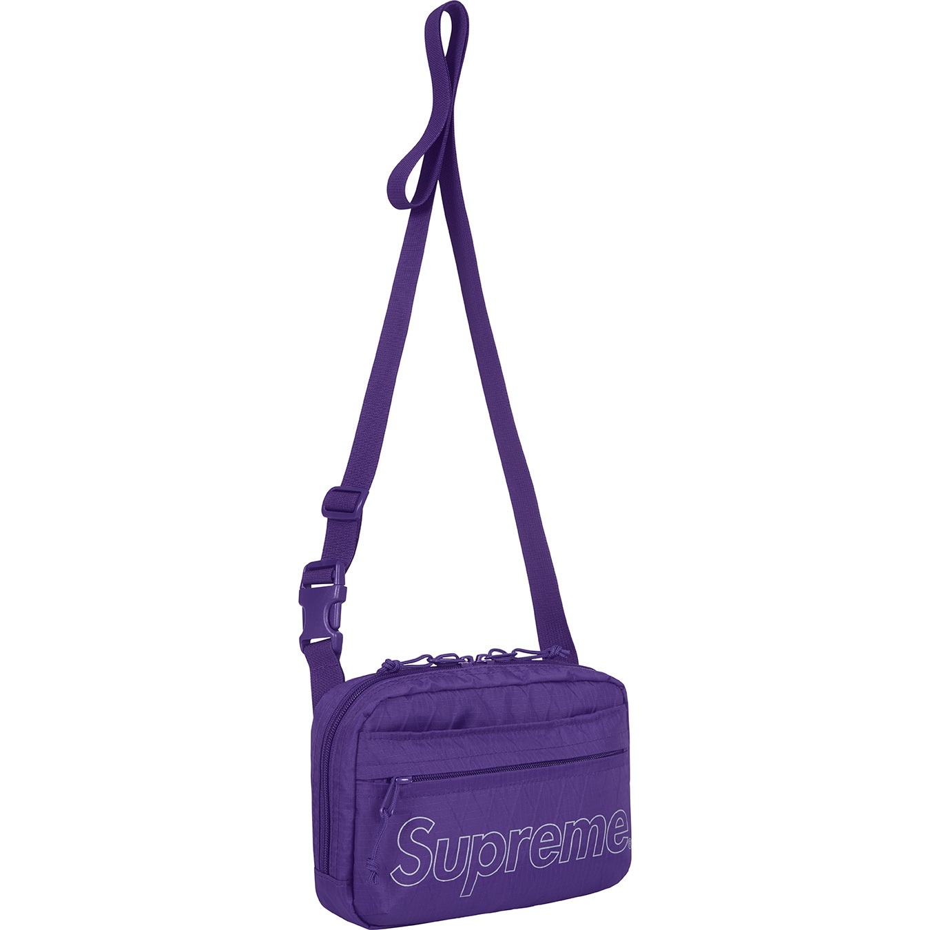 Supreme Shoulder Bag (FW18) - Purple - $74