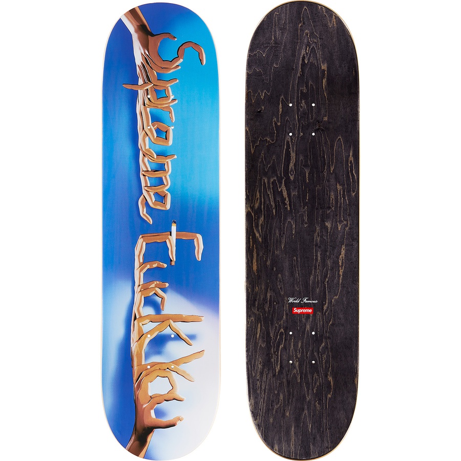 Supreme Fuck You Skateboard (FW18) - 8.25" x 32.25" - $49