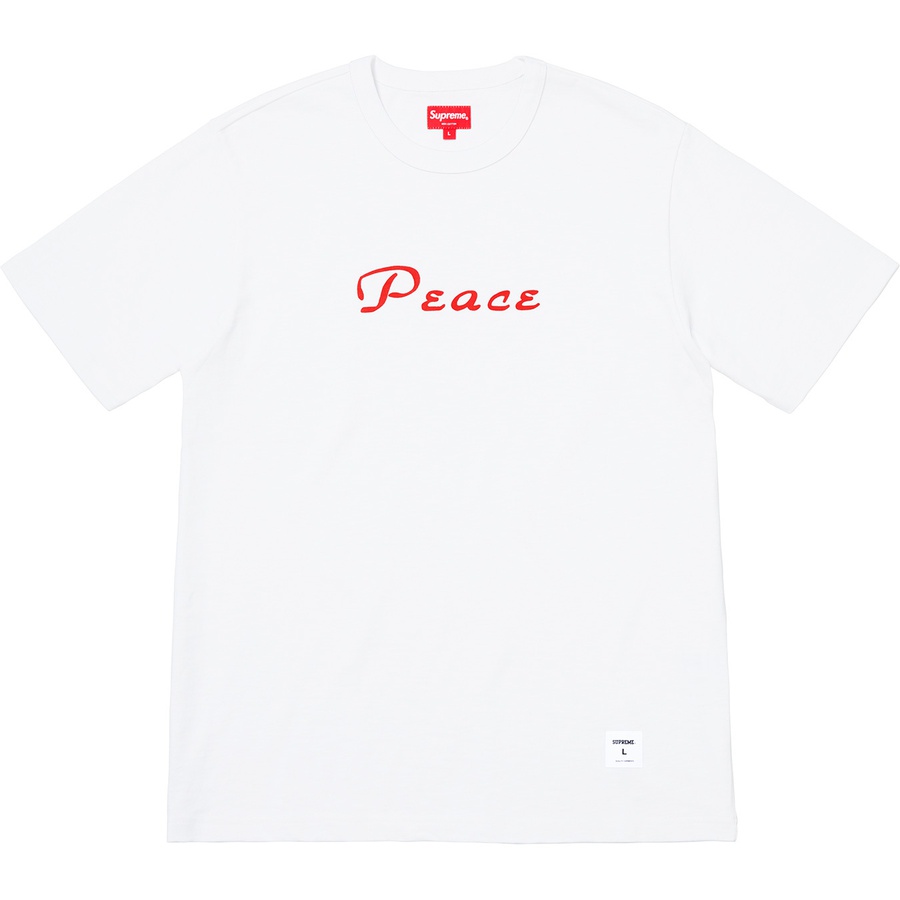 Supreme Peace S S Top (FW18) - White - $78