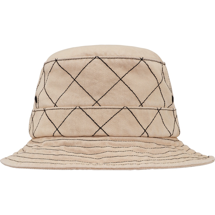 Supreme Diamond Stitch Crusher (FW18) - Beige - $60
