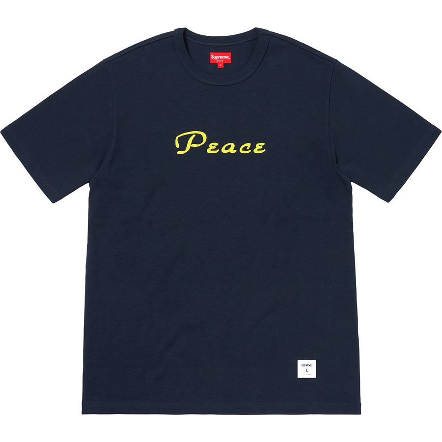 Supreme Peace S S Top (FW18) - Navy - $78