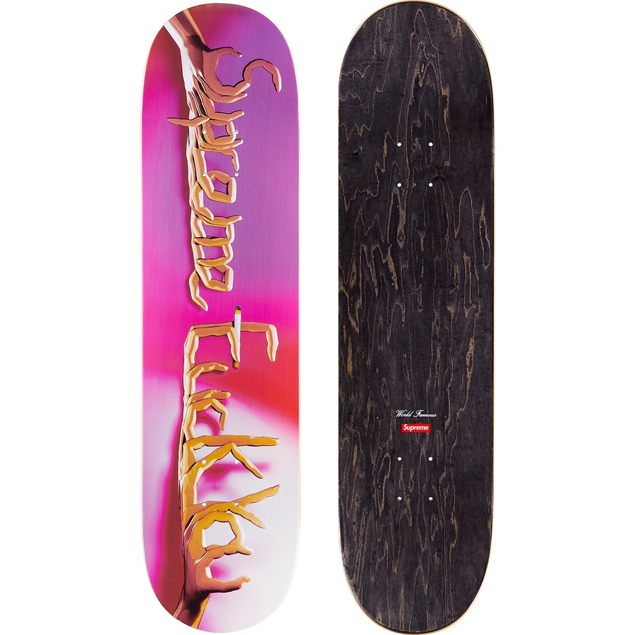 Supreme Fuck You Skateboard (FW18) - 8" x 32”  - $49
