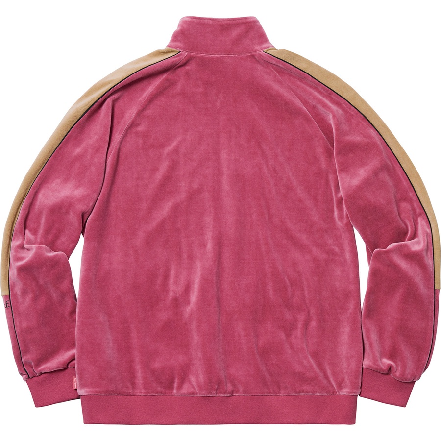 Supreme Velour Track Jacket (FW18) - Pink - $148