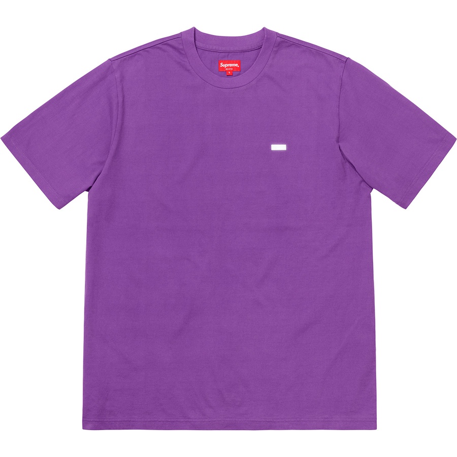 Supreme Reflective Small Box Tee (FW18) - Violet - $58