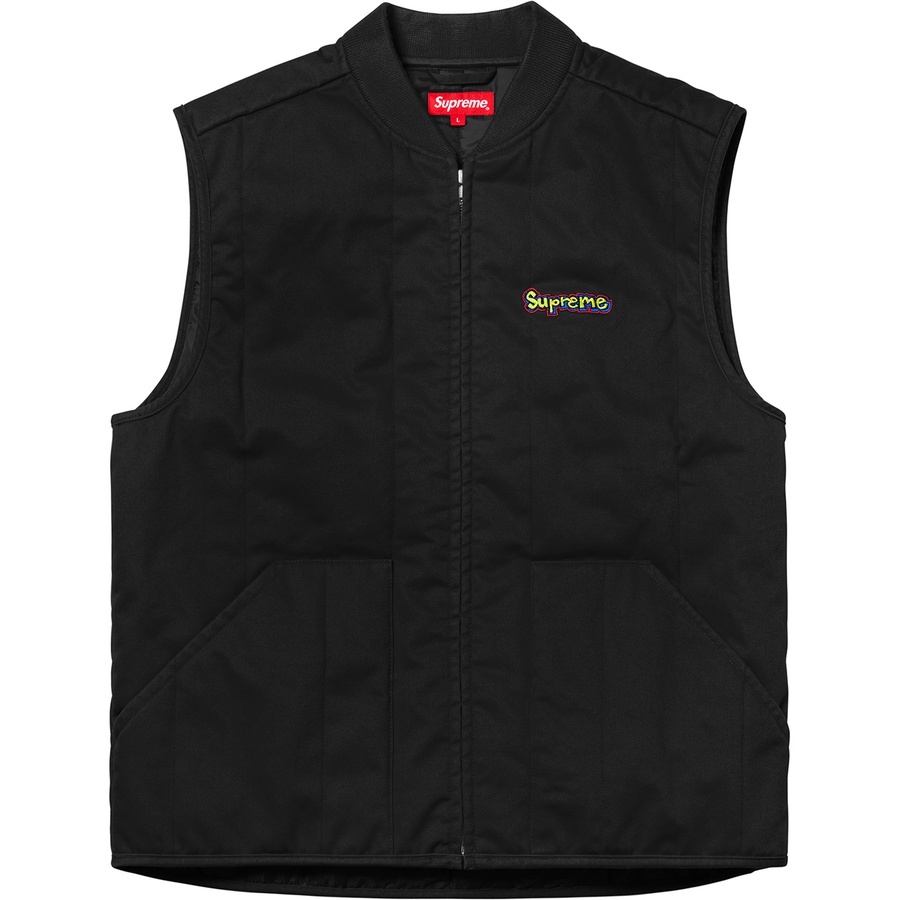 Supreme Gonz Shop Vest (FW18) - Black - $148