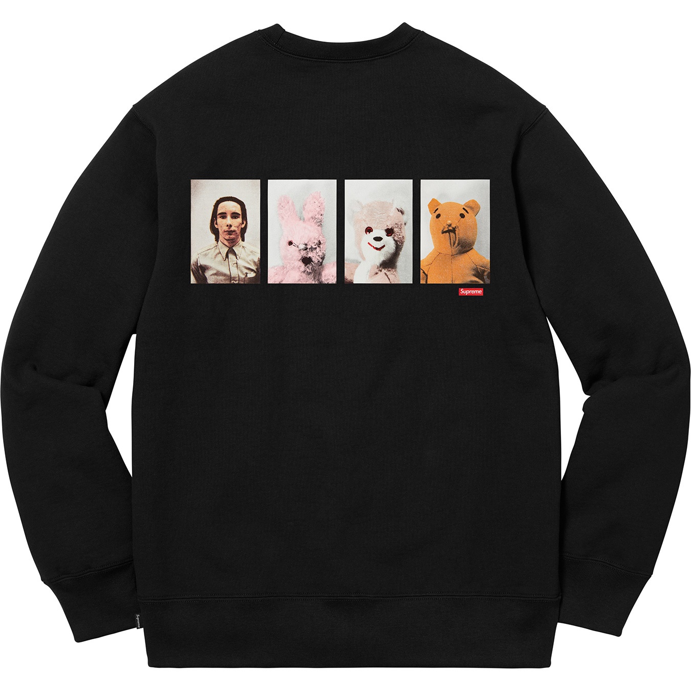 Supreme Mike Kelley Supreme Ahh…Youth! Crewneck Sweatshirt (FW18) - Black - $158