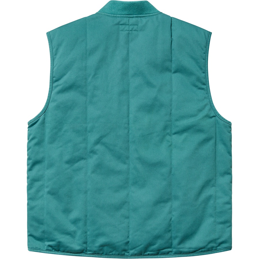 Supreme Gonz Shop Vest (FW18) - Dusty Teal - $148
