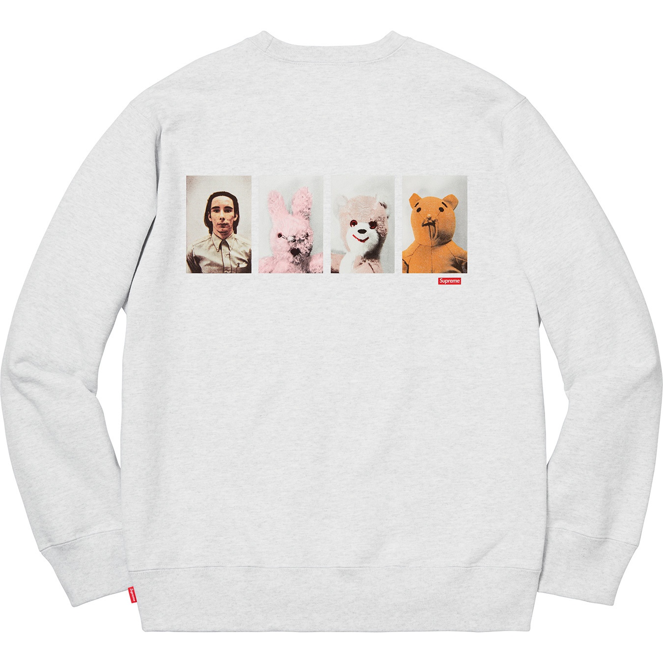 Supreme Mike Kelley Supreme Ahh…Youth! Crewneck Sweatshirt (FW18) - Ash Grey - $158