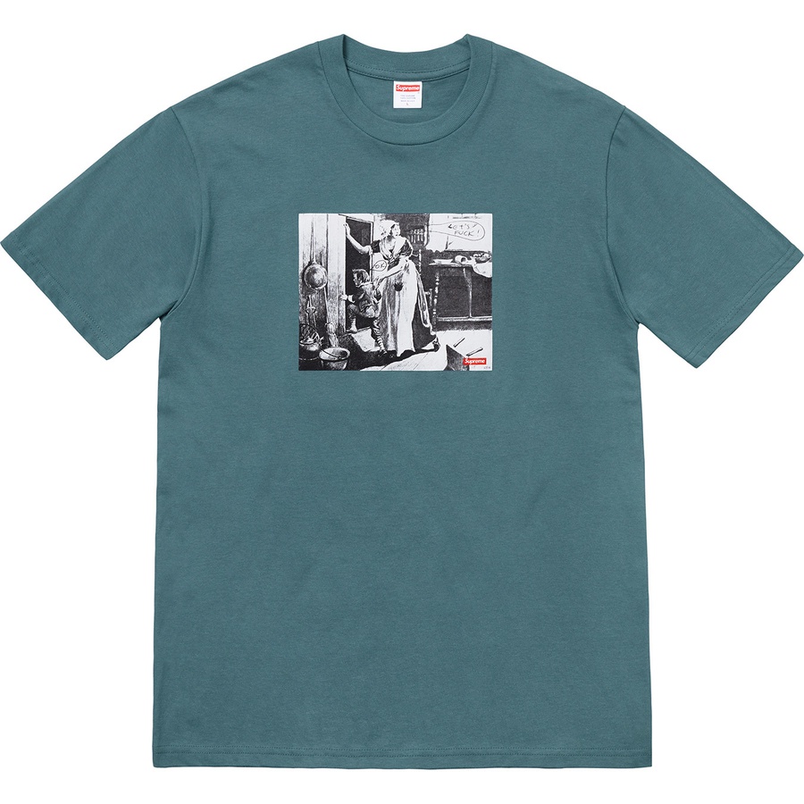 Supreme Mike Kelley Supreme Hiding From Indians Tee (FW18) - Slate - $48