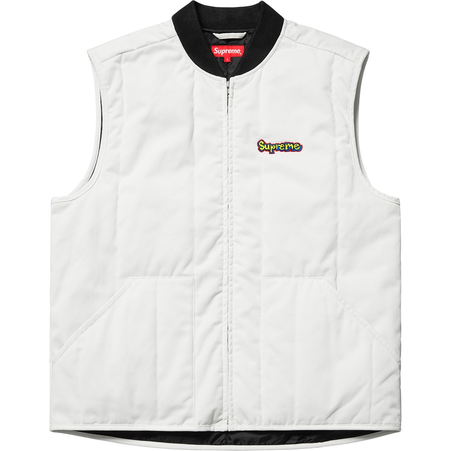 Supreme Gonz Shop Vest (FW18) - White - $148