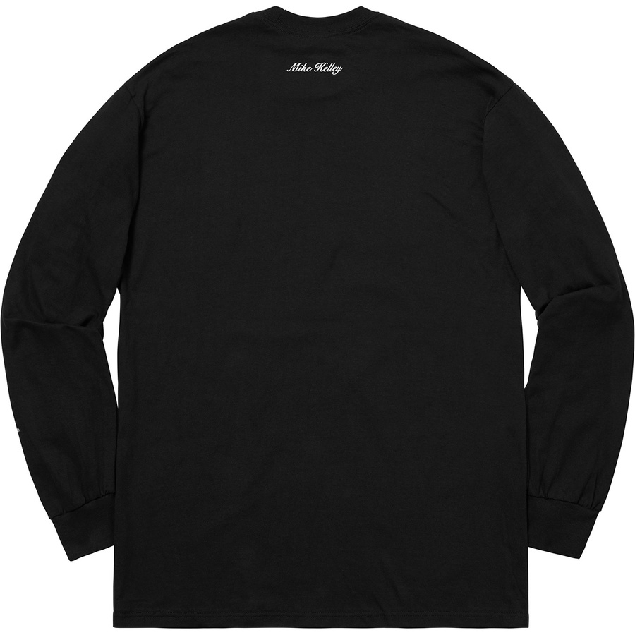Supreme Mike Kelley Supreme Ahh…Youth! L S Tee (FW18) - Black - $58