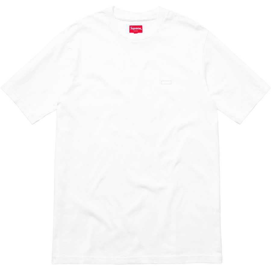 Supreme Reflective Small Box Tee (FW18) - White - $58