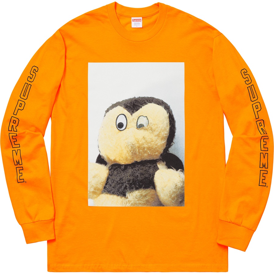 Supreme Mike Kelley Supreme Ahh…Youth! L S Tee (FW18) - Bright Orange - $58