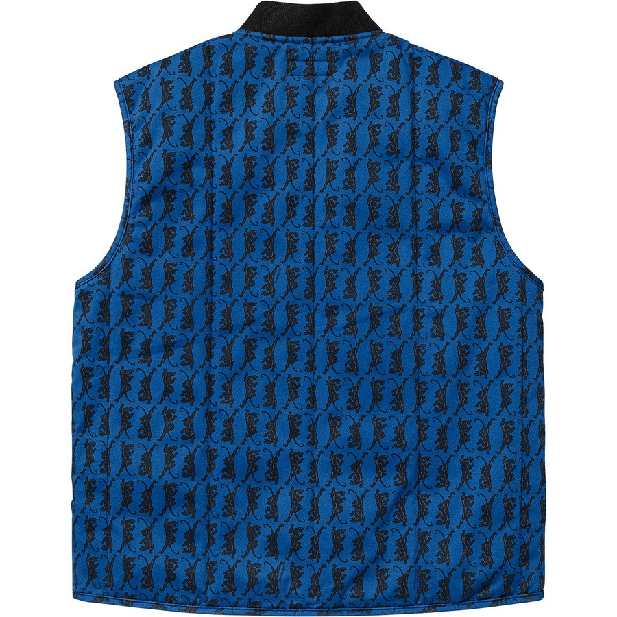 Supreme Gonz Shop Vest (FW18) - Panther - $148