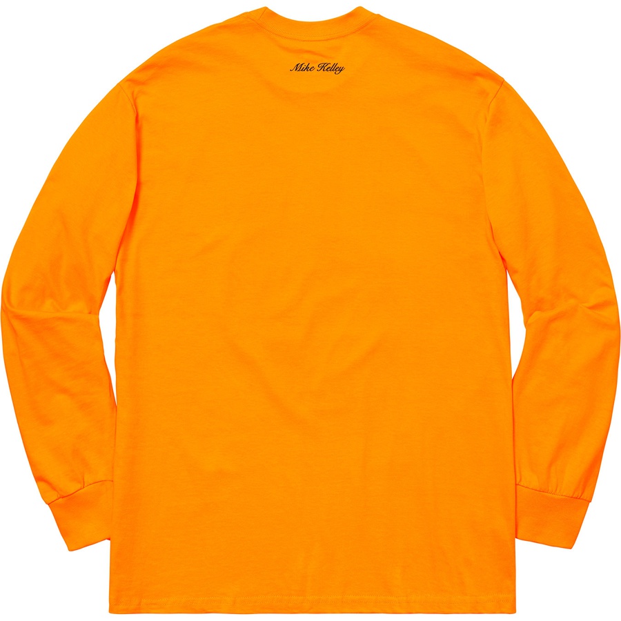 Supreme Mike Kelley Supreme Ahh…Youth! L S Tee (FW18) - Bright Orange - $58