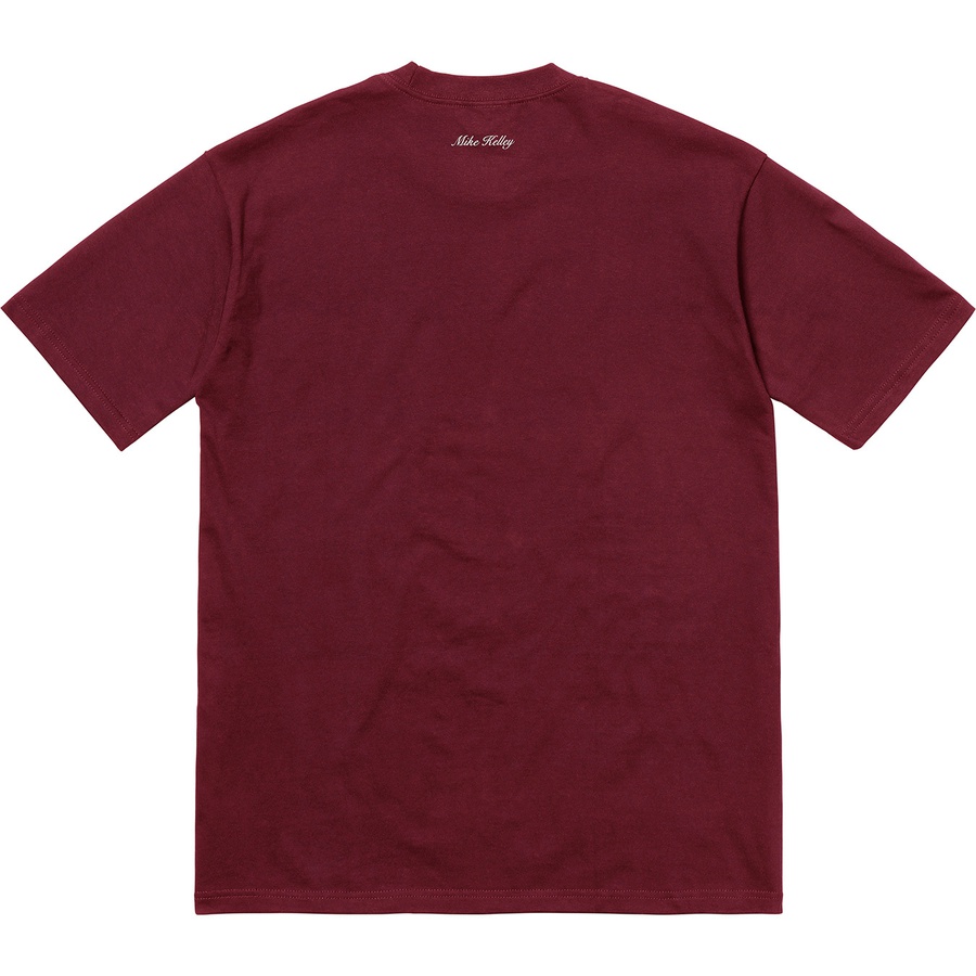 Supreme Mike Kelley Supreme Hiding From Indians Tee (FW18) - Burgundy - $48