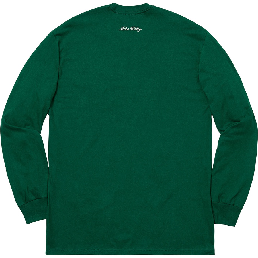 Supreme Mike Kelley Supreme Ahh…Youth! L S Tee (FW18) - Dark Green - $58