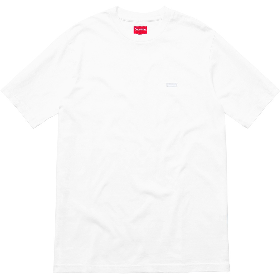 Supreme Reflective Small Box Tee (FW18) - White - $58