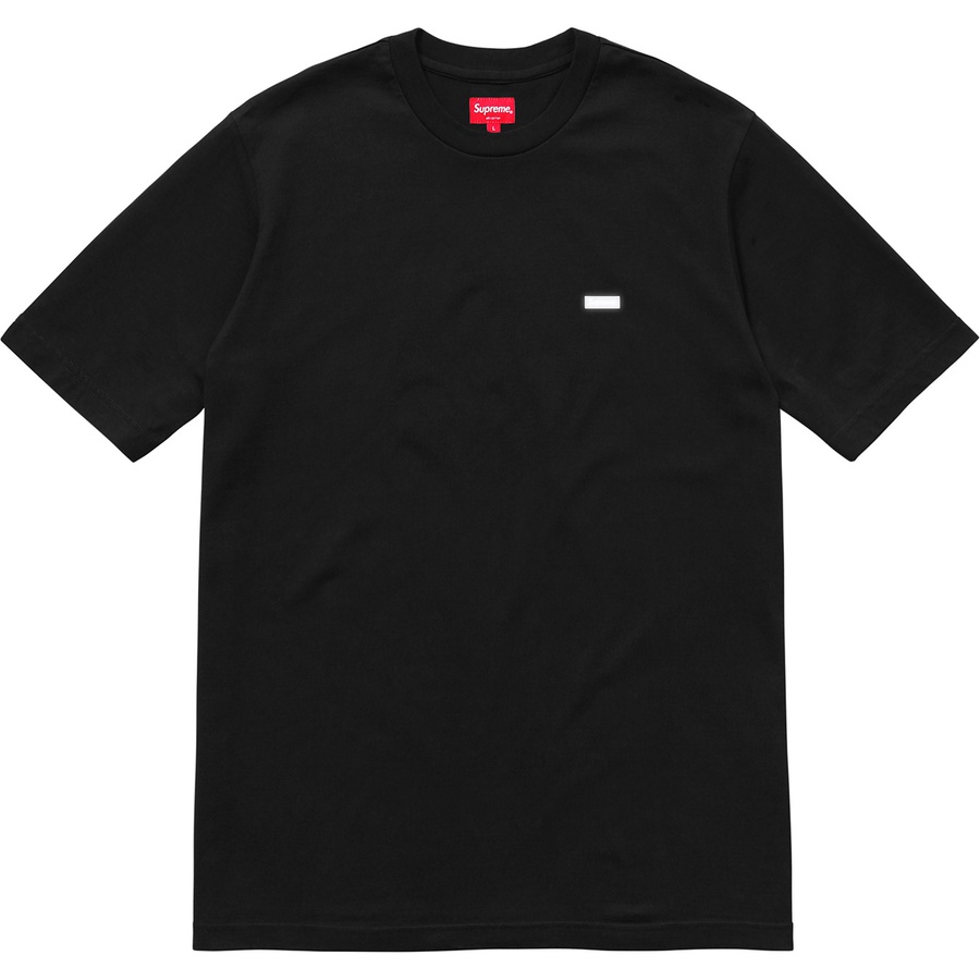 Supreme Reflective Small Box Tee (FW18) - Black - $58