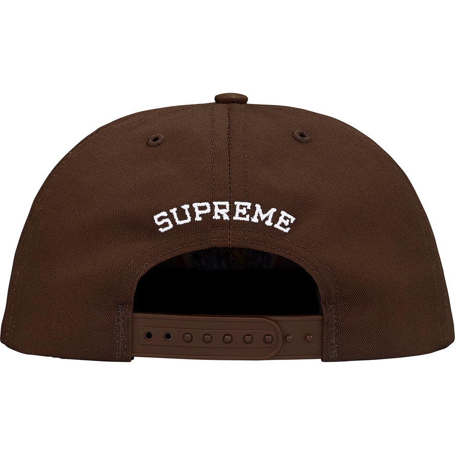 Supreme Border Patrol 5-Panel (FW18) - Brown - $44