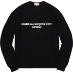 Supreme Supreme Comme des Garçons SHIRT Sweater (FW18) - Black