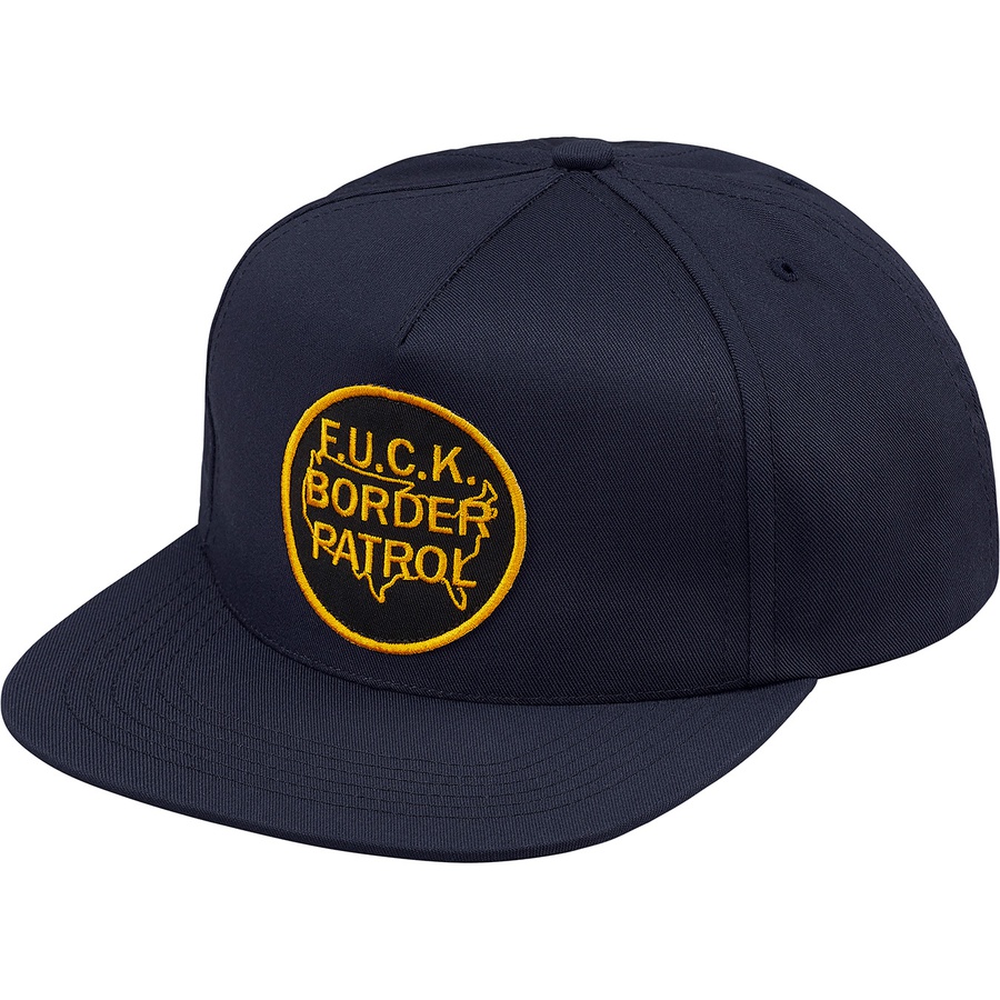 Supreme Border Patrol 5-Panel (FW18) - Navy - $44