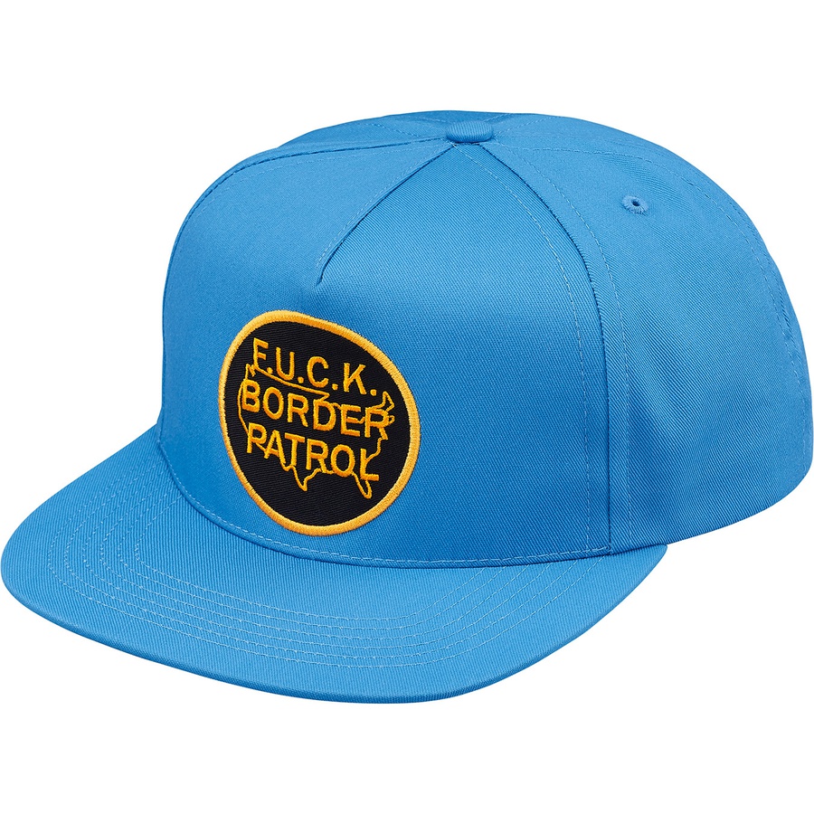 Supreme Border Patrol 5-Panel (FW18) - Light Blue - $44