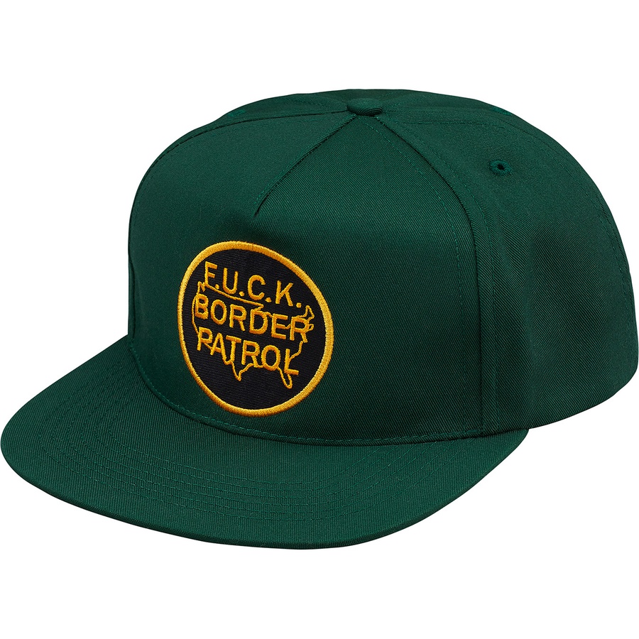 Supreme Border Patrol 5-Panel (FW18) - Dark Green - $44