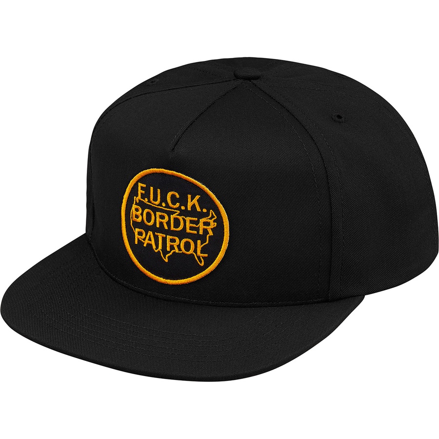 Supreme Border Patrol 5-Panel (FW18) - Black - $44
