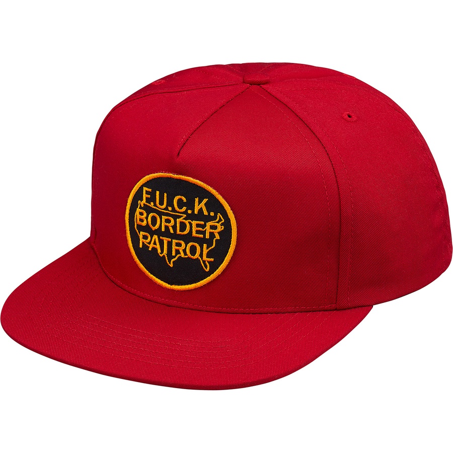 Supreme Border Patrol 5-Panel (FW18) - Red - $44