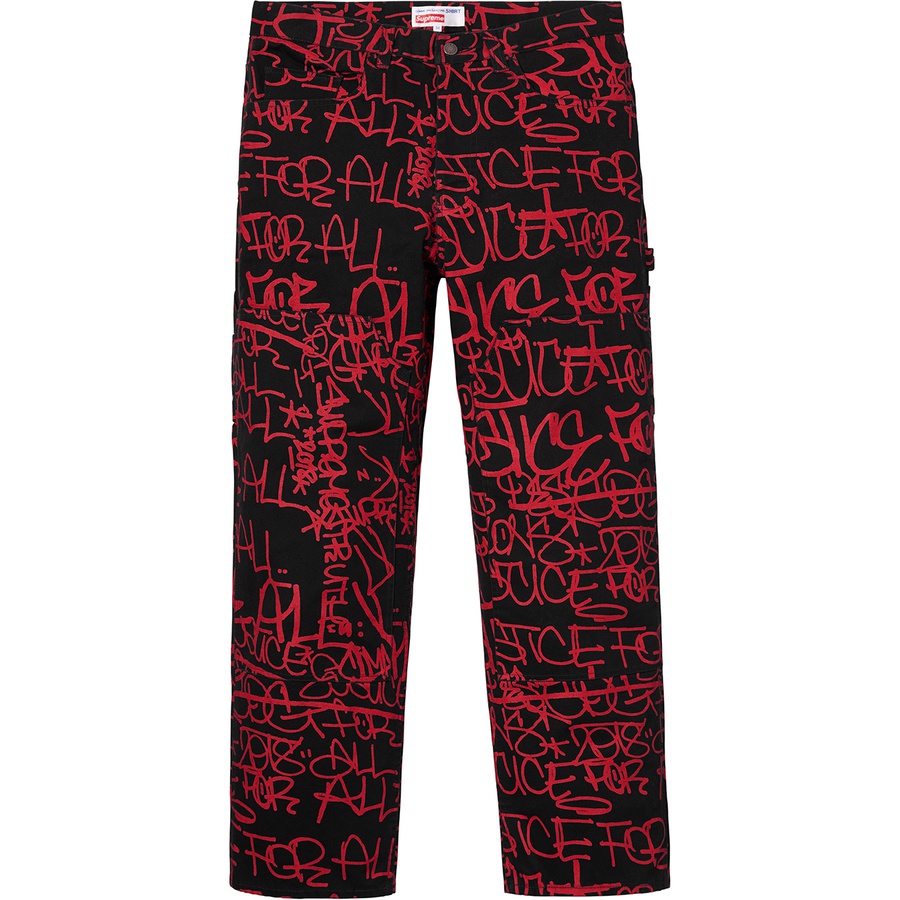 Supreme Supreme Comme des Garçons SHIRT Canvas Painter Pant (FW18) - Black - $178