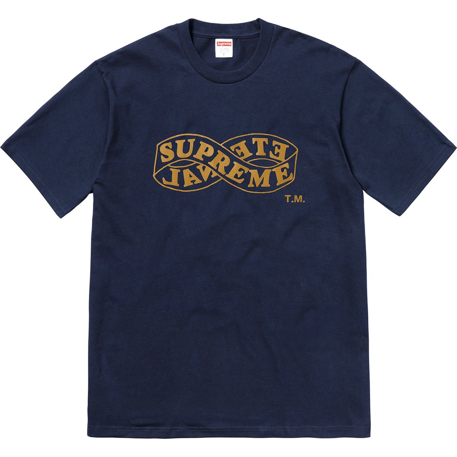 Supreme Eternal Tee (FW18) - Navy - $36