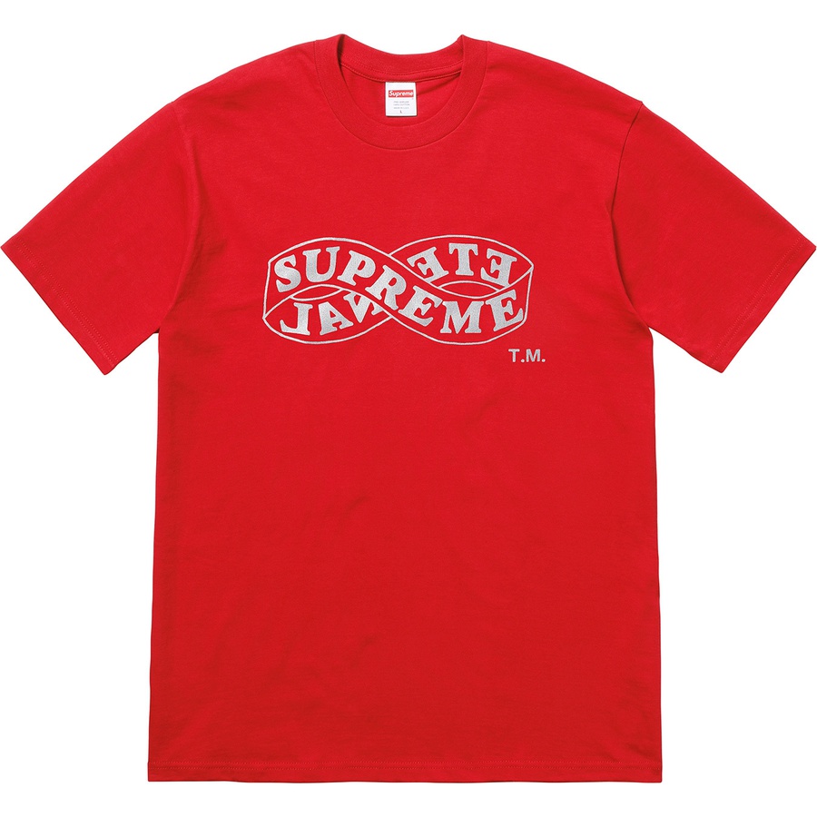 Supreme Eternal Tee (FW18) - Red - $36