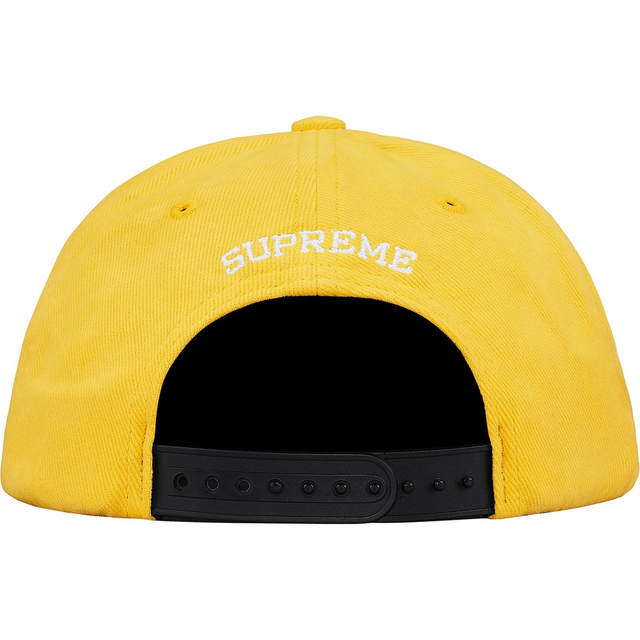 Supreme Flowers 6-Panel (FW18) - Yellow - $48