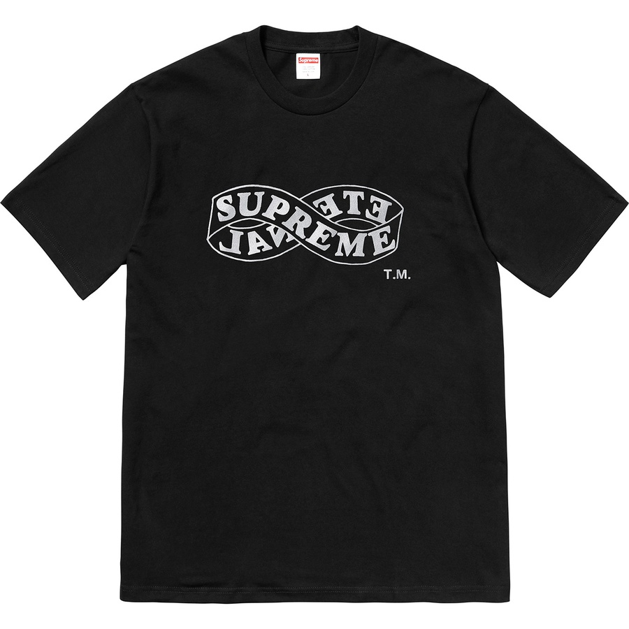 Supreme Eternal Tee (FW18) - Black - $36