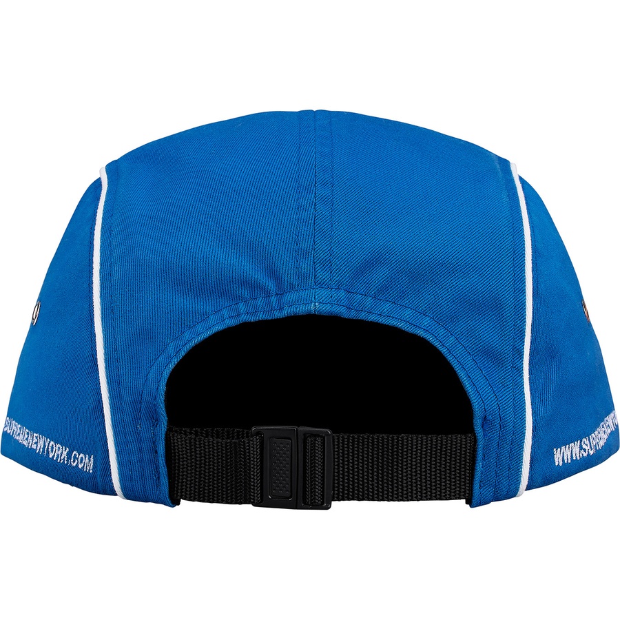 Supreme Piping Camp Cap (FW18) - Royal - $48