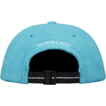Supreme Polartec S Logo 6-Panel Hat (FW18) - Light Blue