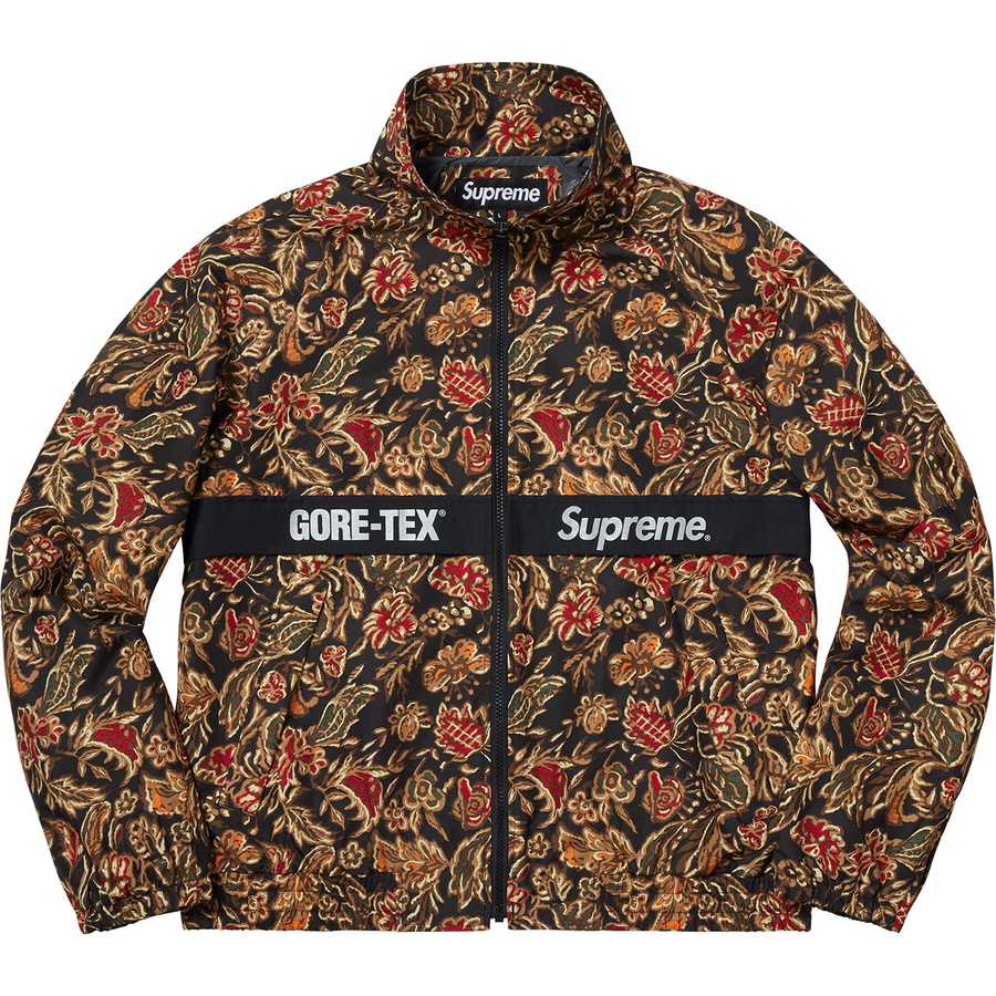 Supreme GORE-TEX Court Jacket (FW18) - Flower Print - $348