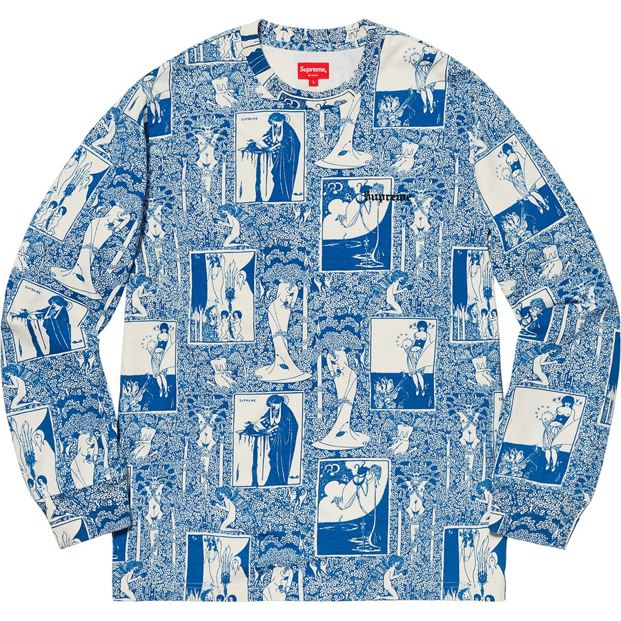 Supreme Salome L S Top (FW18) - Blue - $110