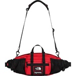 Supreme Supreme The North Face Leather Mountain Waist Bag (FW18) - Red