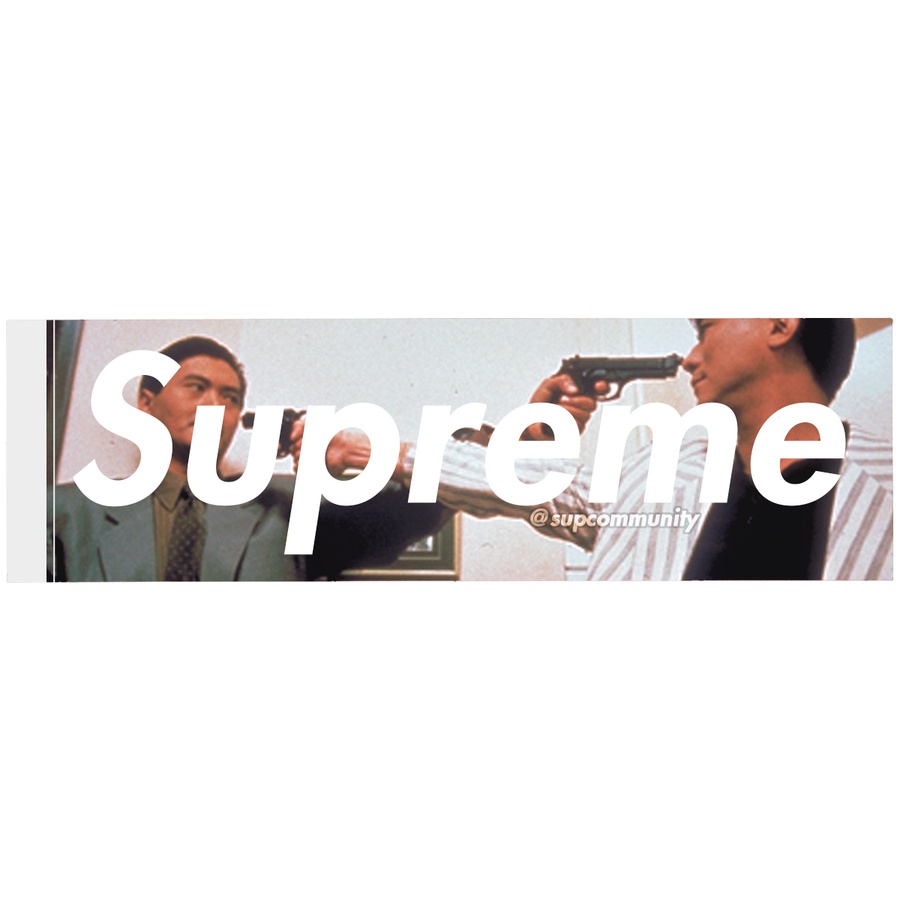 Supreme *NOT ONLINE* The Killer Box Logo Sticker (FW18)